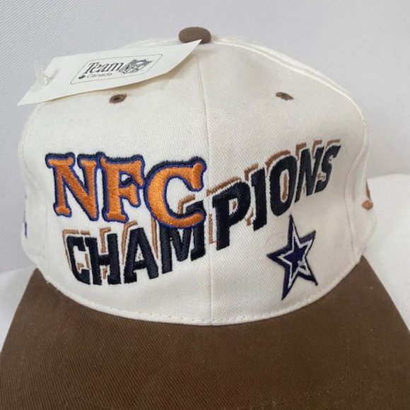 Team NFL Other - NWT VINTAGE RARE 95/96 NFC CHAMPIONS COWBOYS Officially Licensed Hat